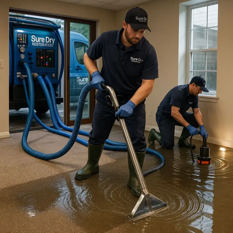 Water Extraction and Removal process in Brunswick, ME